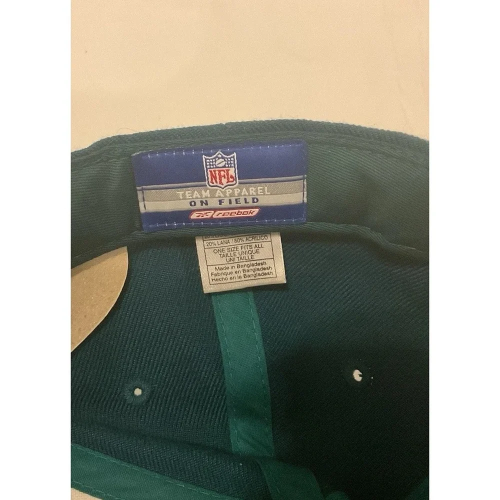 Philadelphia‎ Eagles Reebok NFL Team Apparel Green Hat Baseball Cap Adjustable